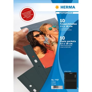 HERMA 7787 Kunststoff-Dokumentenhülle 130 x 180 mm Polypropylen (PP) 10 Stück