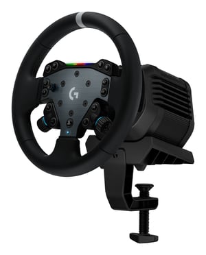 Logitech G RS50 System Czarny USB 2.0 Kierownica Analogowy PC, PlayStation 4, PlayStation 5
