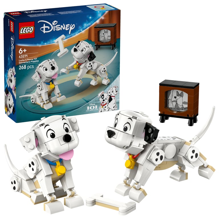 LEGO Disney 101 dalmatyńczyków — Szczeniaczki Szczęściarz i Penny