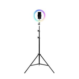 Havit Tripod ST7026 z pierścieniem świetlnym RGB (czarny)