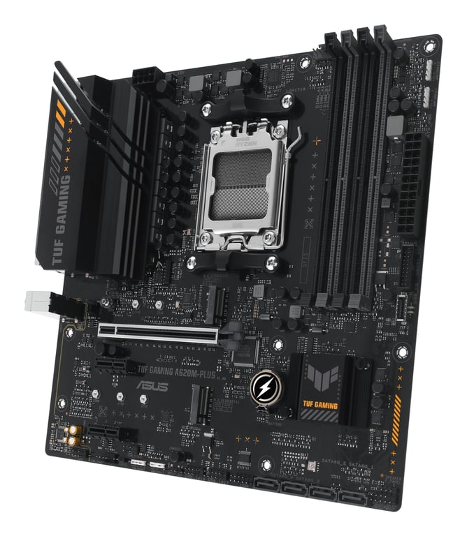 ASUS TUF GAMING A620M-PLUS AMD A620 Gniazdo AM5 micro ATX