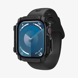 Spigen Rugged Armor Etui Czarny Termoplastyczne elastomery poliuretanowe (TPU)
