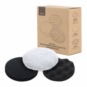 Baseus CRDLQ-C01 Schleifscheibe und Schleif-/Polierblock Schleifunterlage Schwarz, Weiß