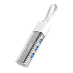 ROLINE 14.02.5062 USB-Typ-C-Hubs und -Konzentratoren 5000 Mbit/s Weiß