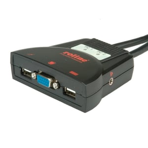 ROLINE 14.01.3234 KVM-switch Svart