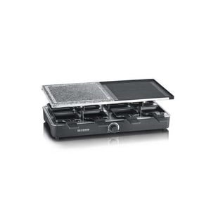 Severin RG2371 Raclette Grill for 8 People, 1400 W, Stainless Steel