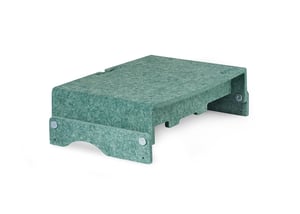 BakkerElkhuizen Q-riser 110 Circular 76,2 cm (30") Skrivbord Grönt