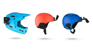GoPro Helmet Front + Side Mount Camera Mount