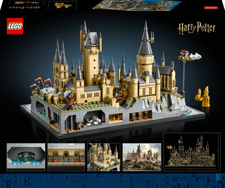 фото Блоковий конструктор LEGO Harry Potter Територія та Замок Хогвартс (76419)