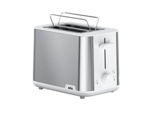 Braun HT 1510 8 2 cups 900 W Stainless Steel, White