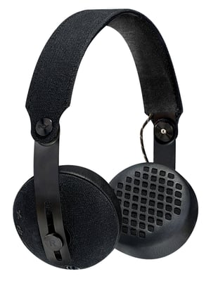 The House Of Marley Rise BT Hörlursset, trådbundet och trådlöst, huvudband, Bluetooth-anslutning/musik, svart