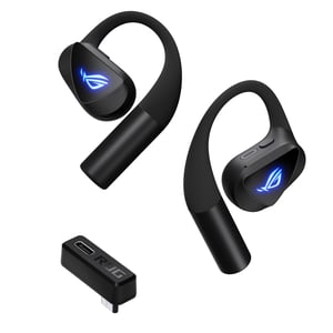 ASUS ROG Cetra Open Wireless True Wireless Stereo (TWS) Over-Ear Gaming Bluetooth Headset, Black