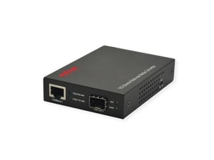 ROLINE 21.13.1133 Netzwerkkonverter 10000 Mbit/s Schwarz