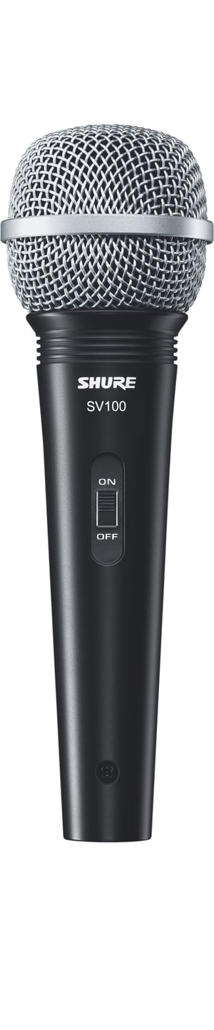 Shure SV100 Microphone, Black, Stage/Performance Microphone