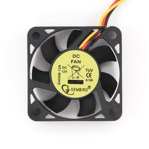 Gembird D40SM-12A Computer Cooling System Computer Case Fan Black