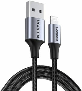 Ugreen 60156 1 m Lightning Cable, Black