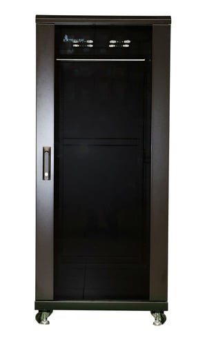 Extralink Szafa rack 32U 600x800 Czarna stojąca