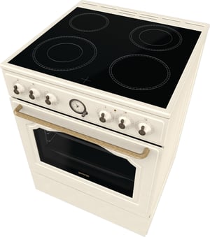 Gorenje GECS6B70CLI Kuchenka wolnostojąca Ceramiczna Beżowy