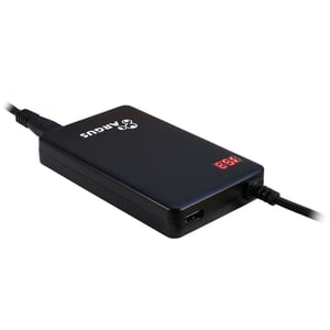 Inter-Tech ARGUS NB-90SA adapter zasilający/ inwentor Wewnętrzna 90 W Czarny