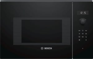 Bosch Serie 6 BFL524MB0 Mikrowelle Schwarz Solo-Mikrowelle Einbaugerät 20 l 800 W