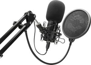 SPEEDLINK Volity Ready Black Studio Microphone