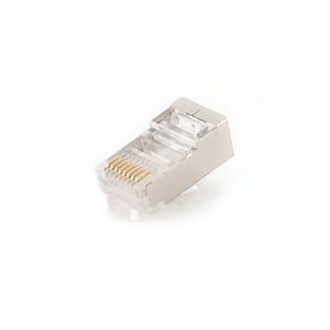 Gembird PLUG5SP/50 RJ-45-kontakt, genomskinlig
