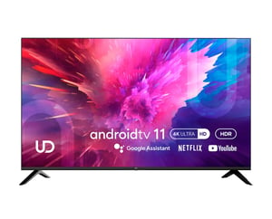 UDTV 65U6210 Telewizor 165,1 cm (65") 4K Ultra HD Smart TV Wi-Fi Czarny 330 cd/m²