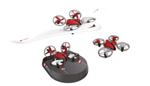 Amewi Air Genius All-in-1 4-rotor quadcopter, 300 mAh