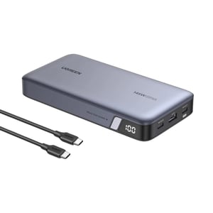 Ugreen 90597A 25,000 mAh Power Bank, Gray