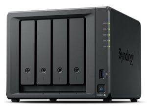Synology DiskStation DS925+ serwer danych NAS Ryzen Embedded V1500B 4 GB DDR4 0 TB Svart