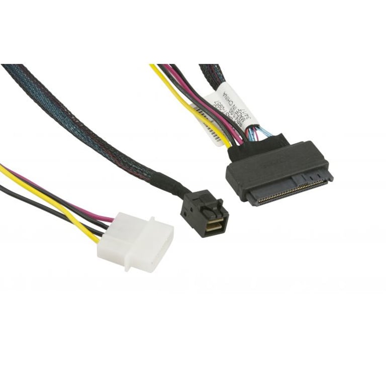 Supermicro CBL-SAST-0957 kabel SAS 0,55 m Czarny