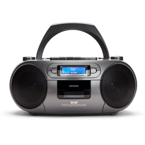 Aiwa BBTC-660DAB/MG Analog och digital 4 W DAB+, FM Grå MP3-spelare