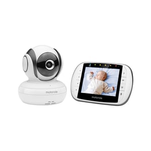 Motorola MBP36SC Baby Monitor, 304 m FHSS, White