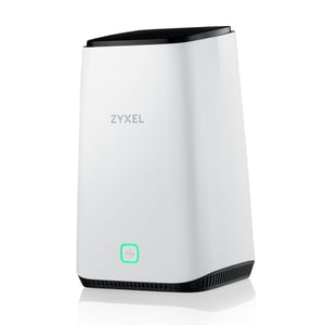 Zyxel FWA510 Multi-Gigabit Ethernet Tri-band (2.4 GHz/5 GHz/5 GHz) 5G Wireless Router, Black, White