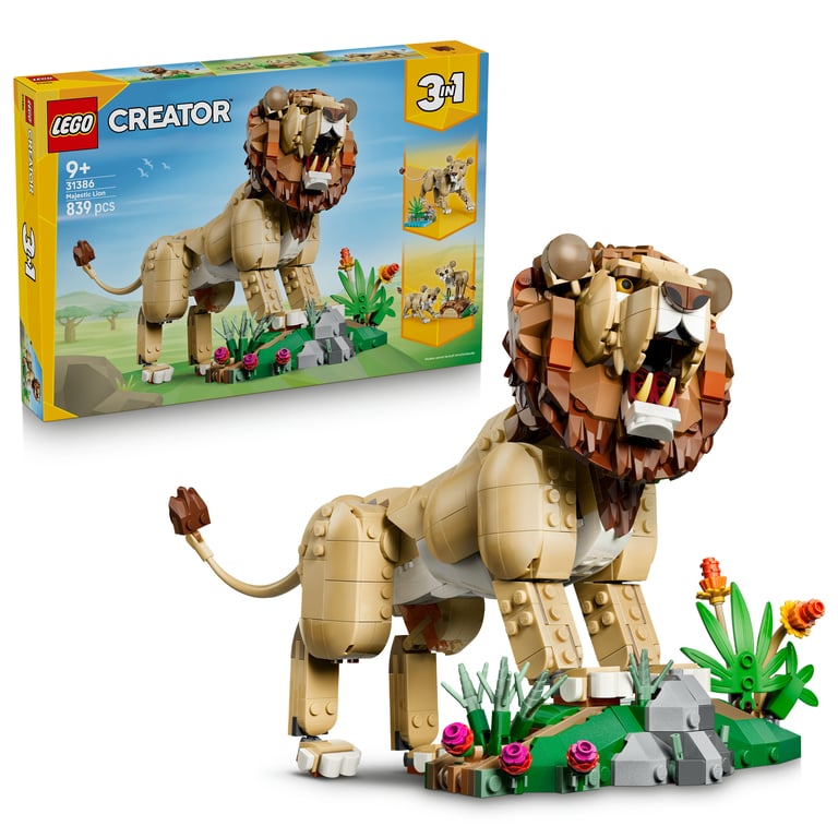 LEGO Creator Dzikie zwierzęta: Dumny lew