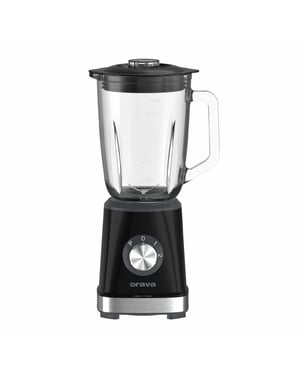 Orava RM208B blender 1,5 l Blender stołowy 500 W Czarny, Stal nierdzewna