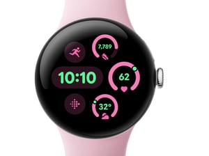 Google Pixel Watch 3 AMOLED 41 mm Cyfrowy Ekran dotykowy Srebrny Wi-Fi GPS