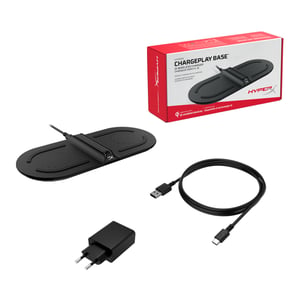 HyperX ChargePlay Base Universal Schwarz USB Kabelloses Laden Schnellladen Intern