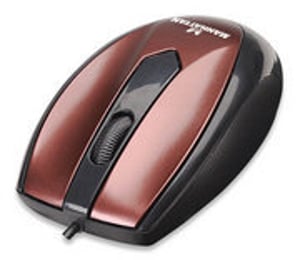Manhattan MO1 Maus, beidhändig, USB Typ A, optisch, 1000 DPI