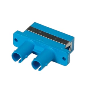 ROLINE Glasfaseradapter ST/SC Duplex Multimode-Glasfaseradapter SC/ST 1 Stück Blau