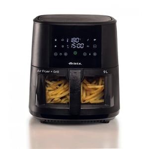 Ariete 4630/00 Enkel 9 l Fristående 1500 W Varmluftsfritös Svart