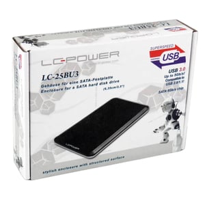 LC-Power LC-25BU3 obudowa do dysków twardych Czarny 2.5"