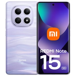 Xiaomi Redmi Note 15 5G 16,9 cm (6.67") Dual SIM USB Type-C 6 GB 128 GB 5520 mAh Fioletowy