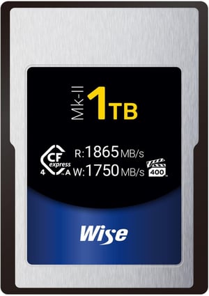 Wise CFX4-A1024M2 pamięć flash 1 TB CFexpress typ A TLC