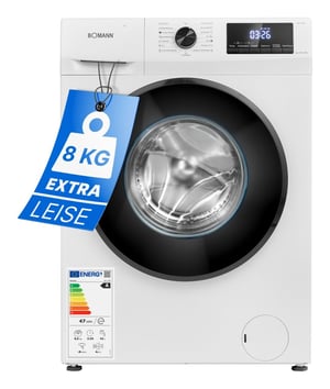 Bomann WA 7185 pralka Od przodu 8 kg 1400 RPM Biały