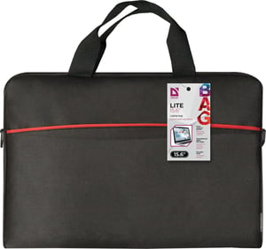 Defender Lite 39,6 cm (15.6") Aktówka Czarny