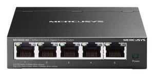 Mercusys MS105GS-M2 Unmanaged Gigabit-Ethernet-Switch (10/100/1000) Schwarz