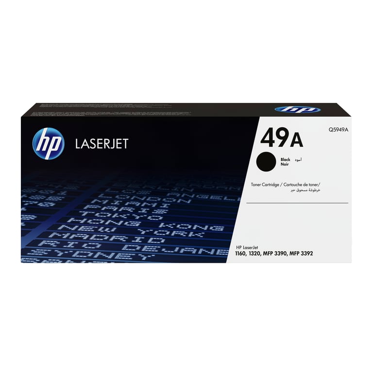 HP 49A oryginalny wkład z czarnym tonerem LaserJet
