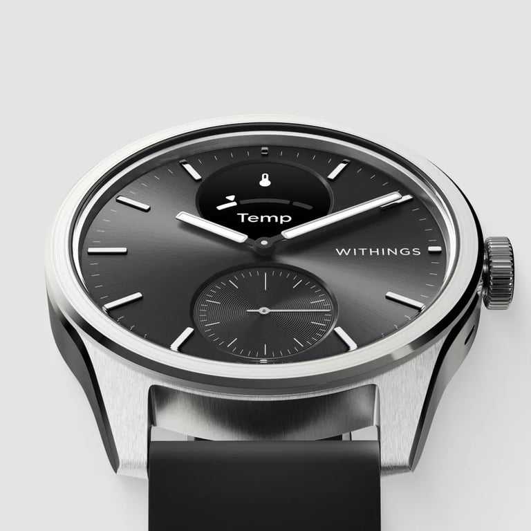 фото Смарт-годинник Withings ScanWatch 42mm Black