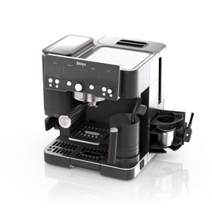 Ninja ES601EUBK Kaffeemaschine, halbautomatische Espressomaschine, 2 l